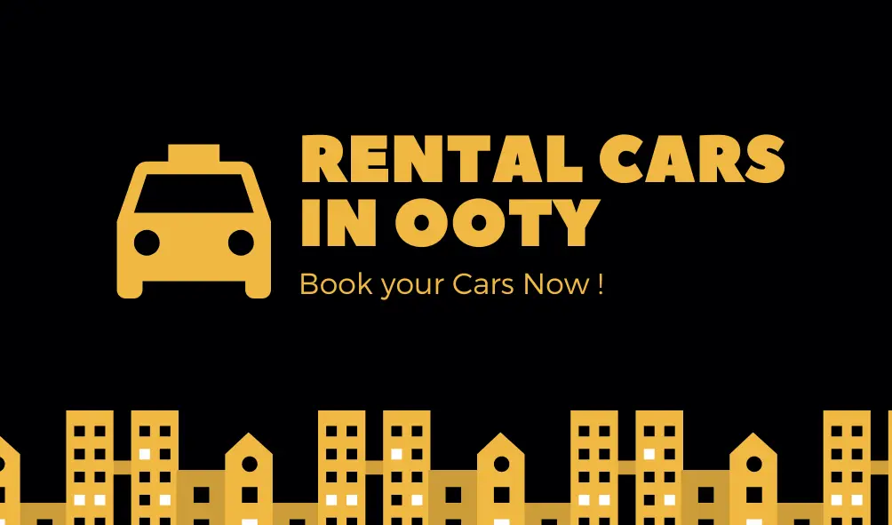 Rental cars in ooty